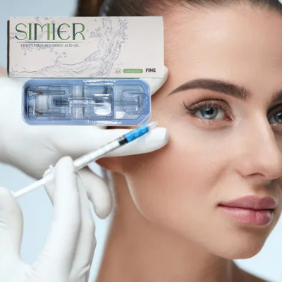 SIMIER 1mI 2ml ফেসিয়াল হাইয়ালুরোনিক এসিড জেল ফিলার ইনজেকশন মেসোথেরাপি সলিউশন