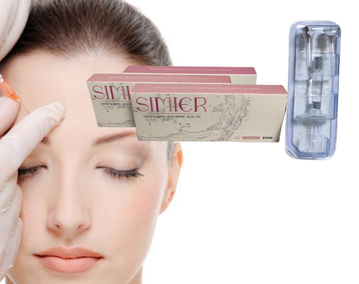 SIMIER 1mI 2ml ফেসিয়াল হাইয়ালুরোনিক এসিড জেল ফিলার ইনজেকশন মেসোথেরাপি সলিউশন